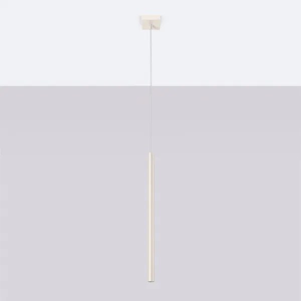 Lustră pe cablu Sollux SL.1512 PASTELO 1xG9/8W/230V crem