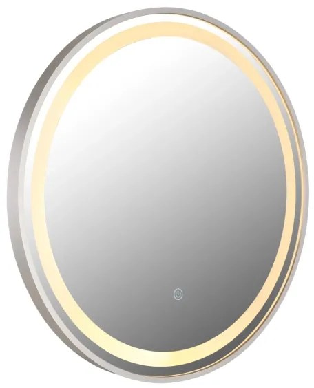 Oglindă LED dimabilă cu funcție de retroiluminare Globo 84035 RIVAS LED/10W/230V d. 50 cm