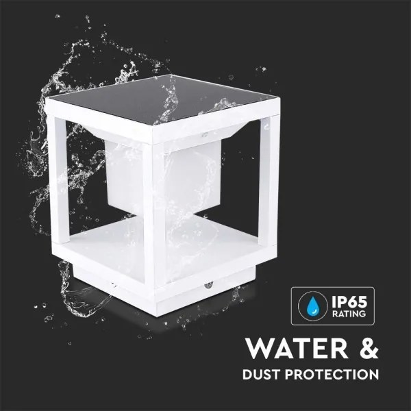 LED lampă solară cu senzor LED/2W/5,5V 3000K IP65 2600 mAh albă