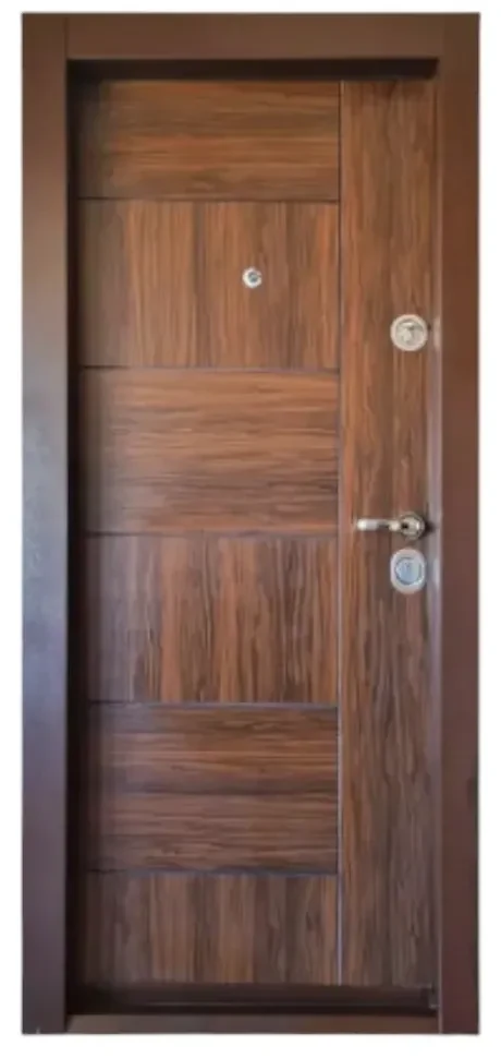 Usa metalica de apartament cu izolatie si vizor Novo Doors First Class NDFC06, Deschidere Stanga Dreapta, Dimensiune 200X88 cm, Tabla 12 mm, Kit