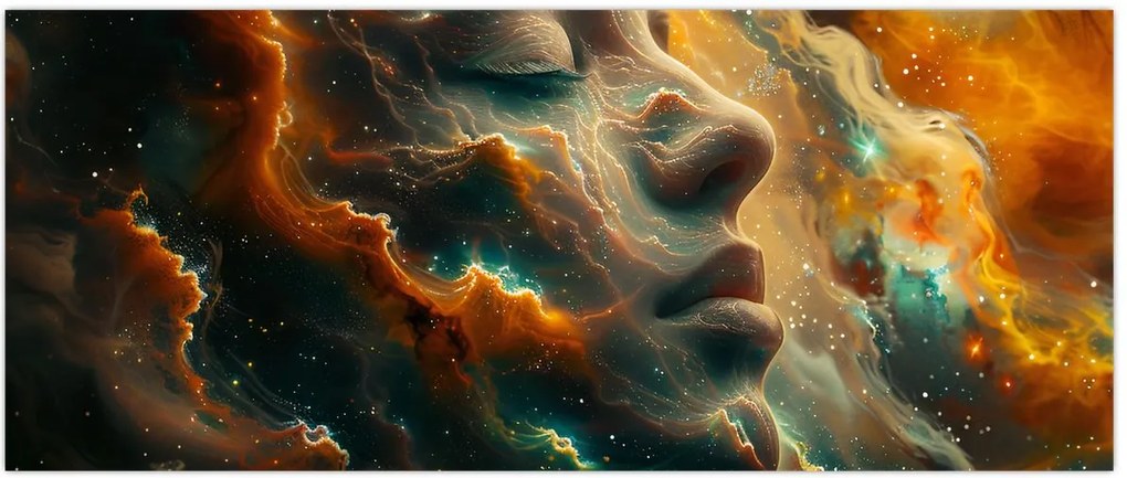 Tablou - Chip în Spațiu (120x50 cm)