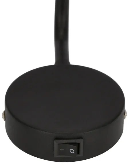 Lampă de perete TINA 1xGU10/15W/230V neagră/aurie