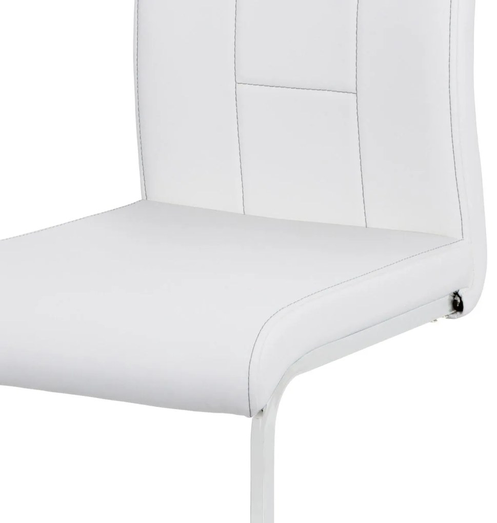 Scaun sufragerie Darren-411 WT (alb). 1120446