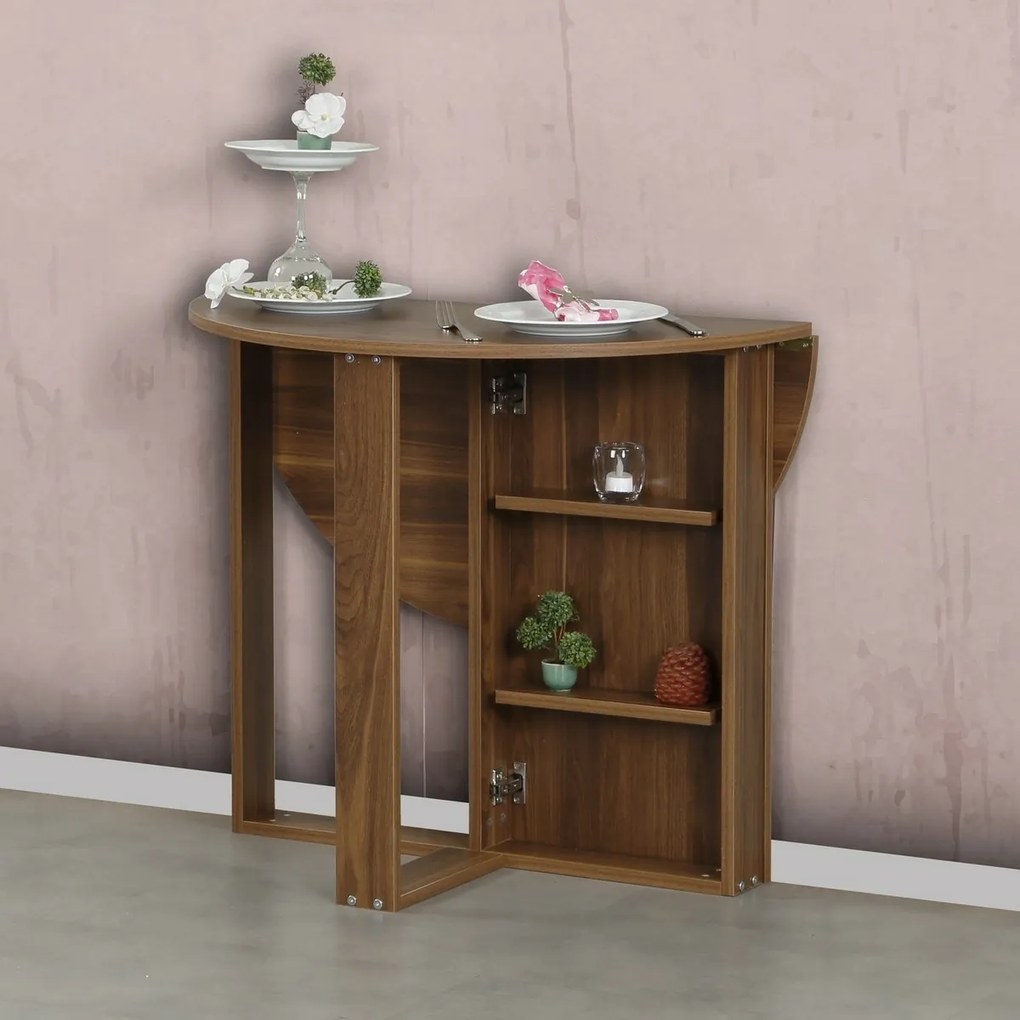 Masă pliantă Middle Walnut