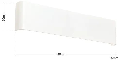 Orion - Aplica de perete LED ACCENT, 14W, 230V, albă