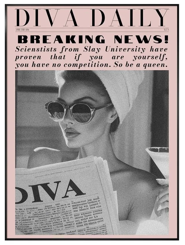 Tablou 50x70 cm Diva – Styler