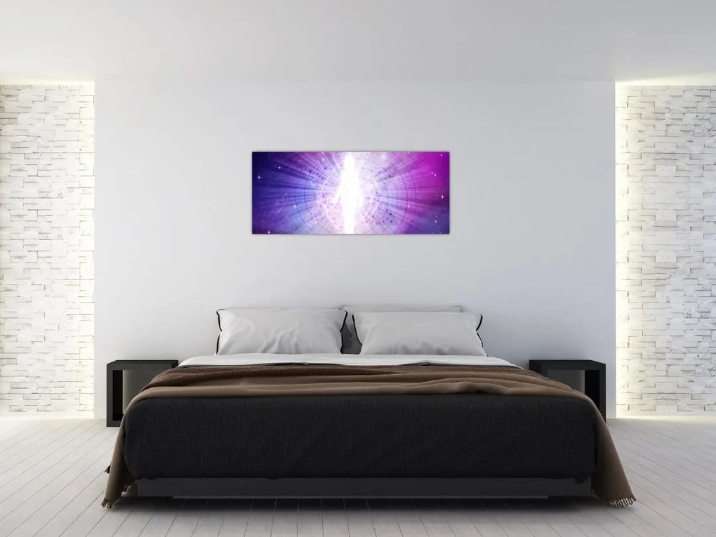 Tablou abstract - Femeie (120x50 cm)