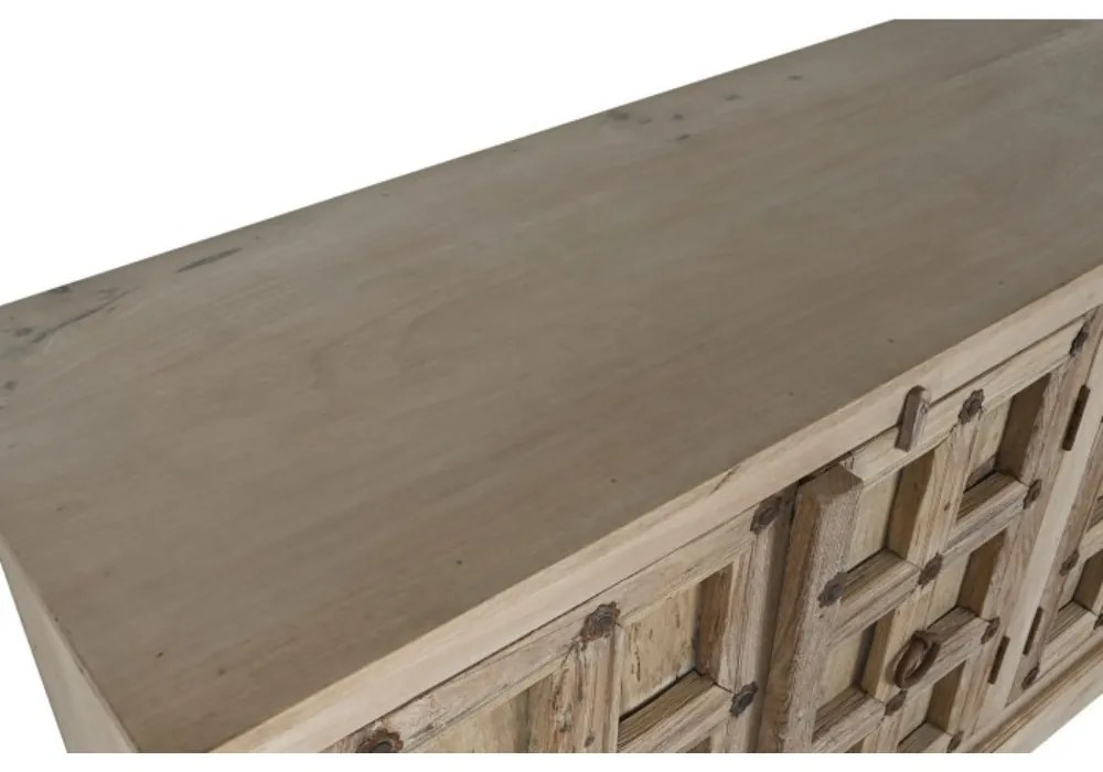 Bufet, natur, din lemn de tec, Flavigny