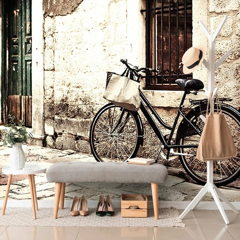 Fototapet autoadeziv bicicleta retro