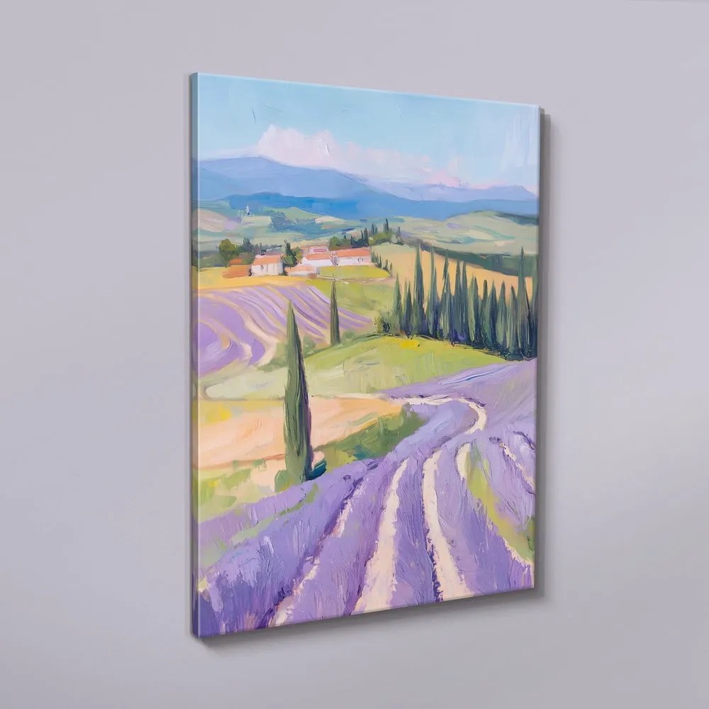 Tablou 70x100 cm Purple Fields – Styler