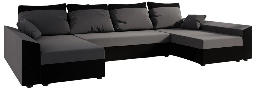 Colțar în formă de U Paragon U (Gri + Negru). 1057395