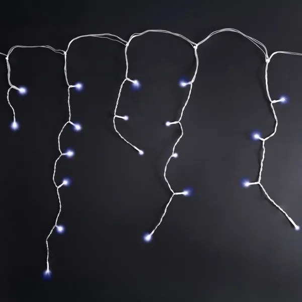 Brilagi - Ghirlandă LED de exterior pentru Crăciun, 400 LED, 8 funcții, 23 m, IP44, alb rece