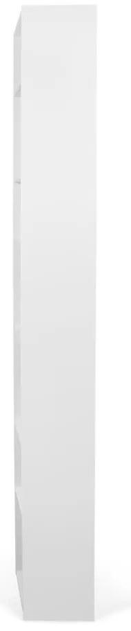 Bibliotecă albă 108x224 cm Valsa – TemaHome