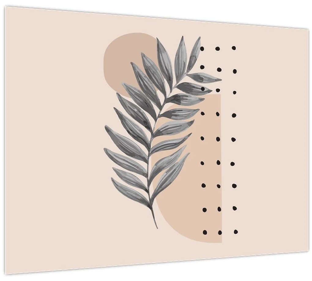 Tablou - Foaie ilustrată N⁰2 (70x50 cm)