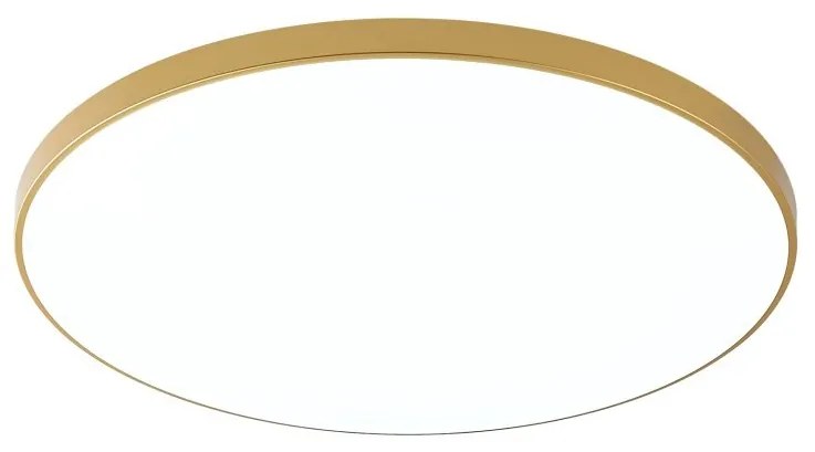 Plafoniera LED moderna design slim VERI 37cm, auriu