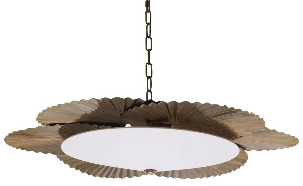 Lustra suspendata design LUX din alama Oriental