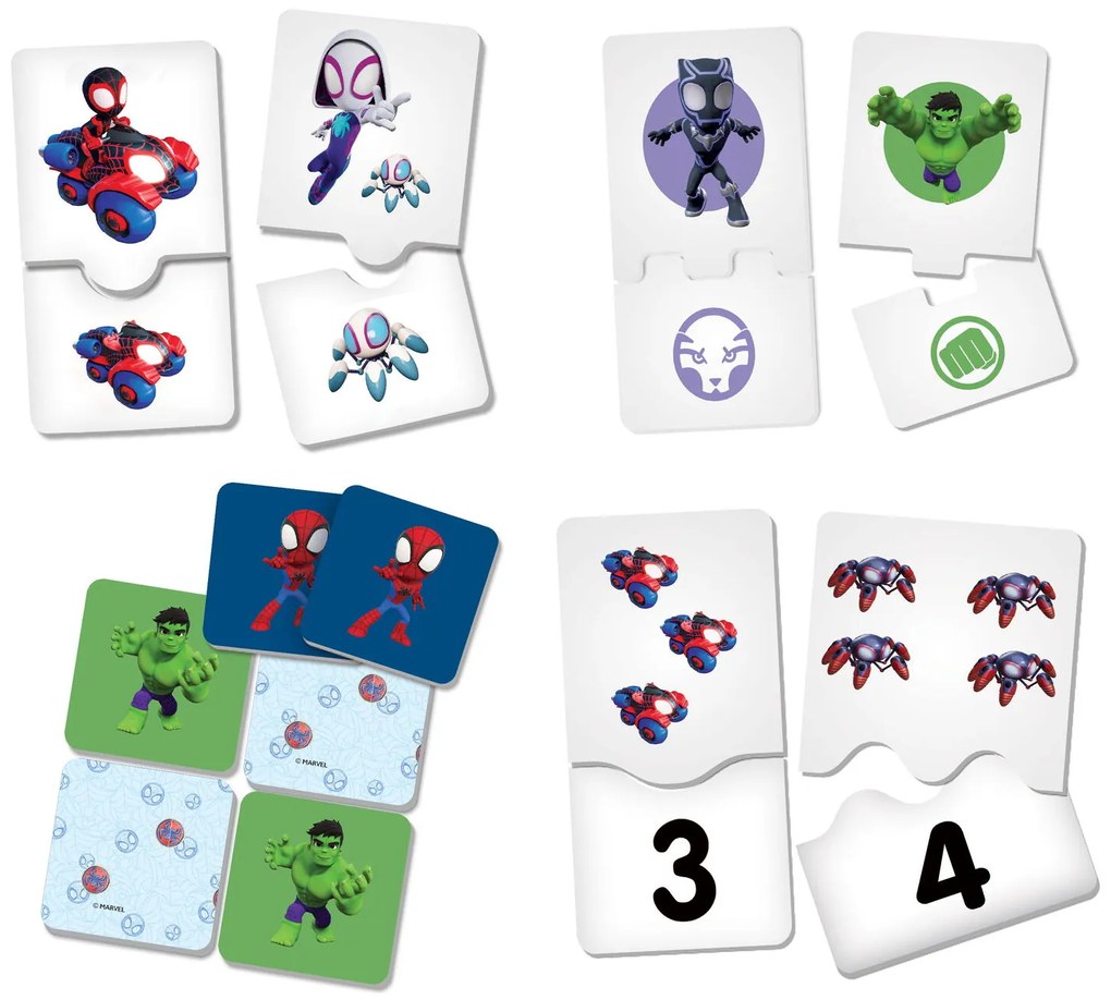 PRIMA MEA COLECTIE DE JOCURI -PAIENJENELUL MARVEL - LISCIANI (L99146)