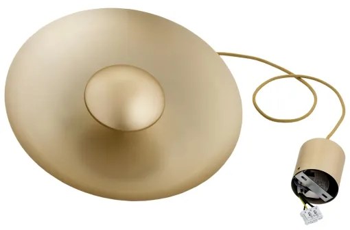 Argon 8869 - Lustră LED suspendată pe cablu BOLTON LED/12,5W/230V 3000K aurie