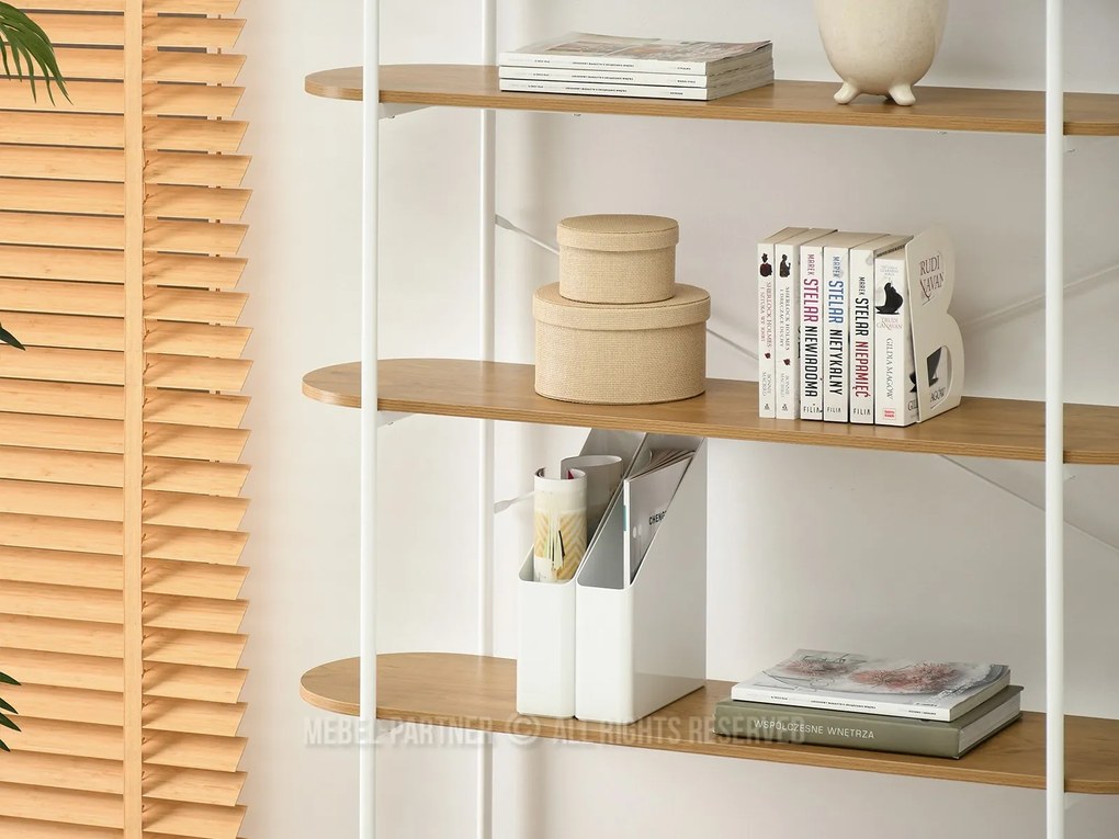 Raft Linde (stejar + alb). 1111369