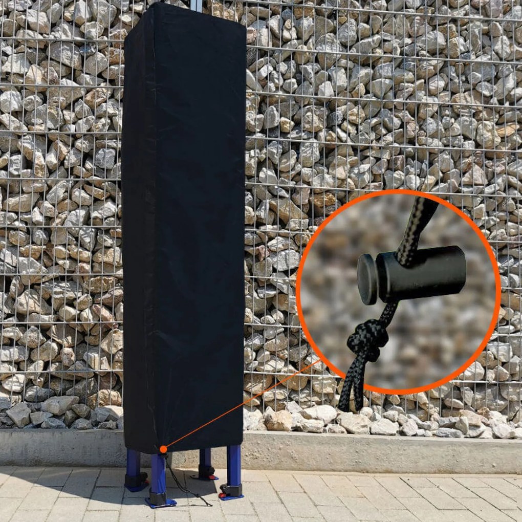 Cort pliabil 2x3m - cu 3 pereți - Bej