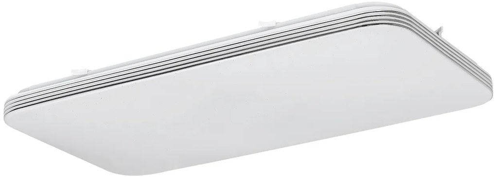 Plafoniera LED moderna Oscar 63,5 x 33cm alb/crom