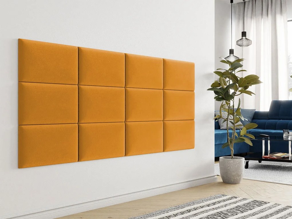 Panou de perete tapițat Pazara 50x30 (manila 32). Promo -19%. 1054365