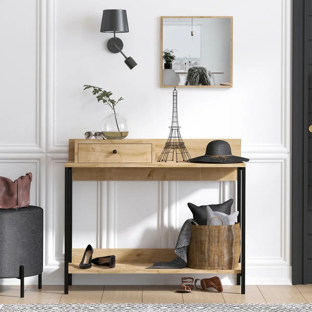 Masă decorativă Jan Sapphire Oak