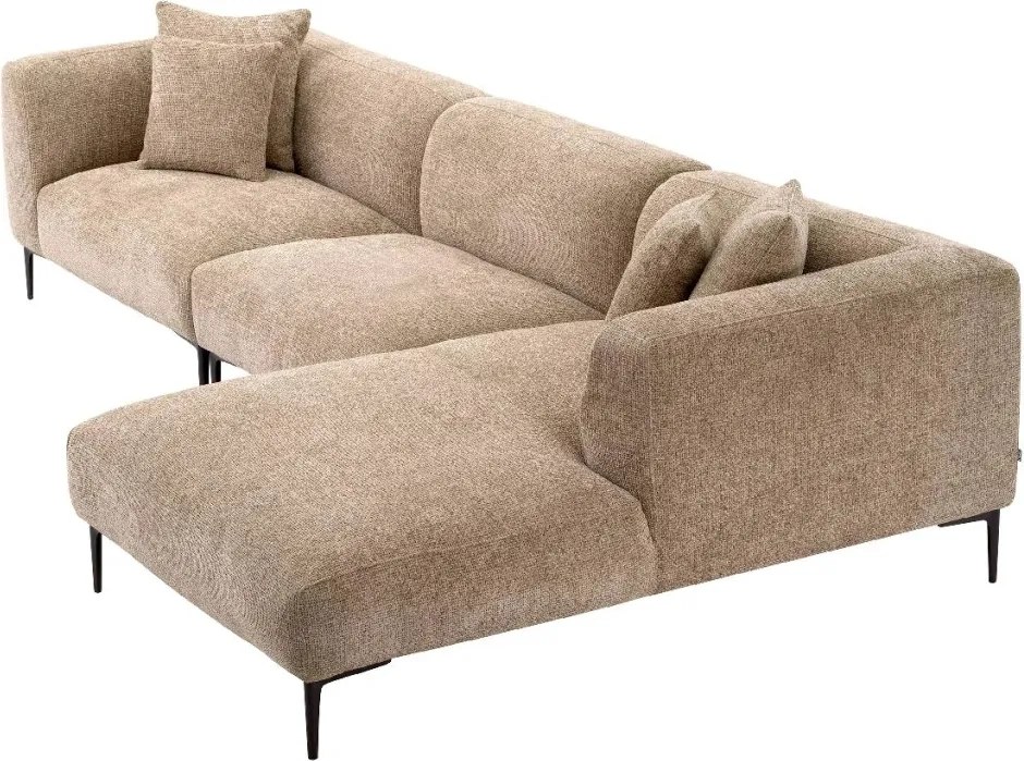 Canapea, Coltar modern design LUX Firenze, Lyssa sand
