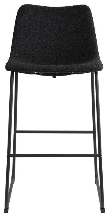 Scaun de bar negru Jeddo – Light &amp; Living