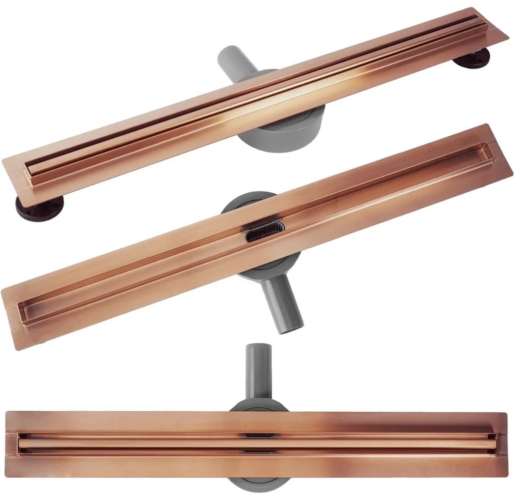 Rea Neox Slim Pro rigola liniara 70 cm cupru REA-G4806