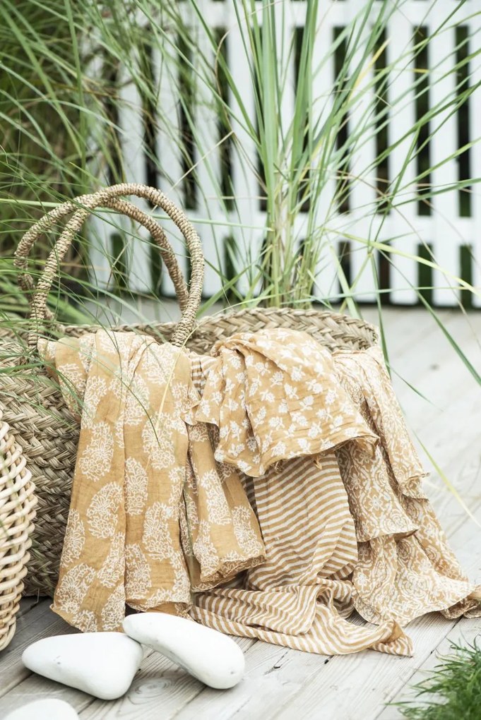 IB Laursen Geanta de plaja din iarba de mare, BEACH BAG