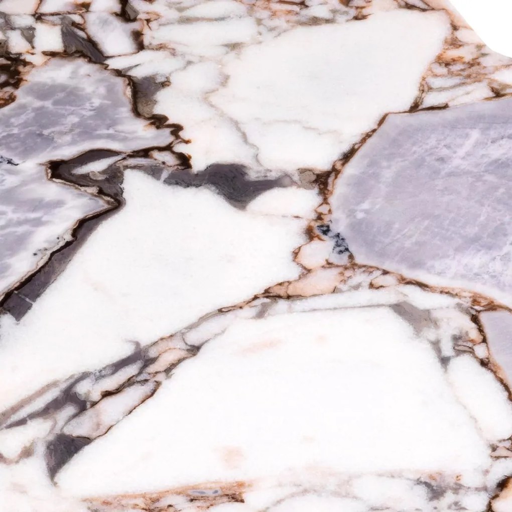 Masuta de cafea design LUX cu blat din marmura Shapiro