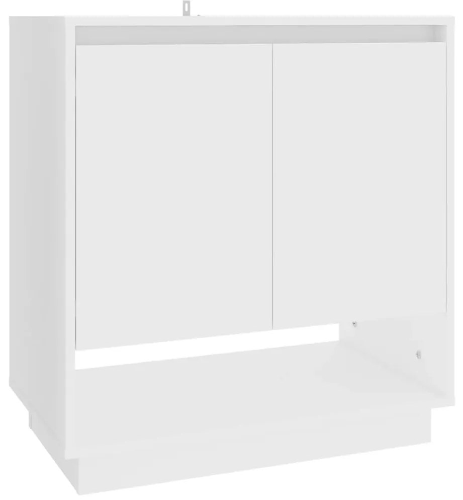 809539 vidaXL Servantă, alb, 70x41x75 cm, PAL