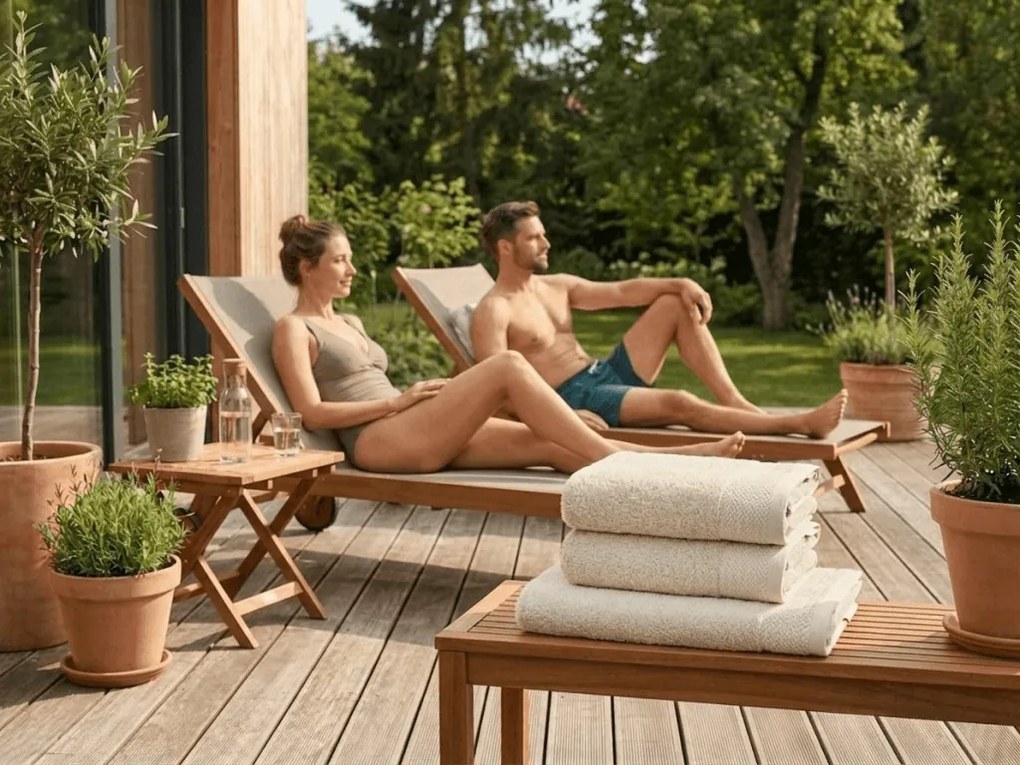 Prosop CLYR 50x100 cm crem, 100% bumbac