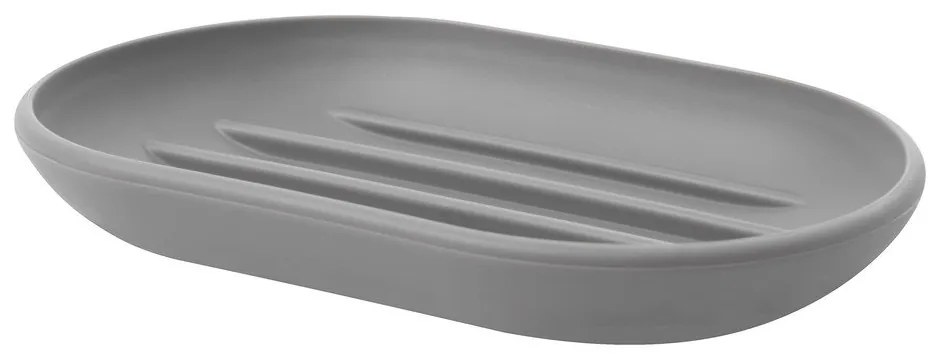 Săpunieră gri din plastic Touch – Umbra