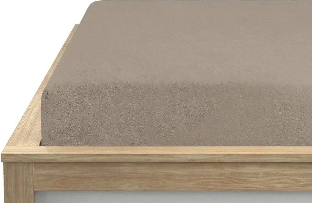 Cearsaf Frote EXCLUSIVE nisipiu 90 x 200 cm