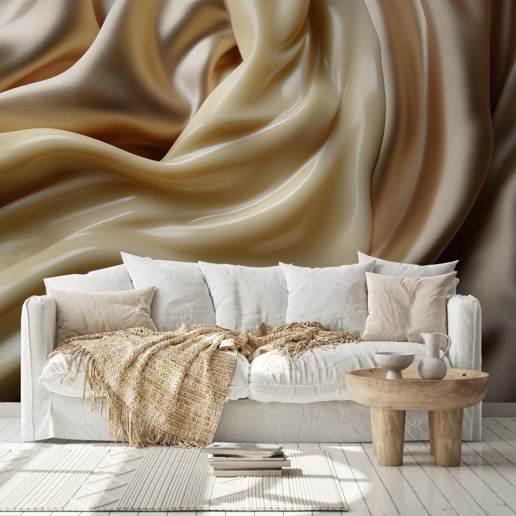 Fototapet - Abstracție crem (147x102 cm)