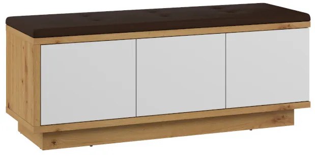 Hybrid Hyb-02 Bench Oak Artisan + Eco Brown
