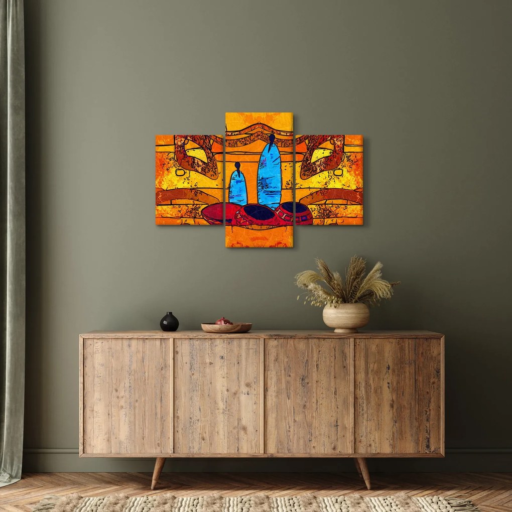 Tablou - Pictură străveche (90x60 cm)