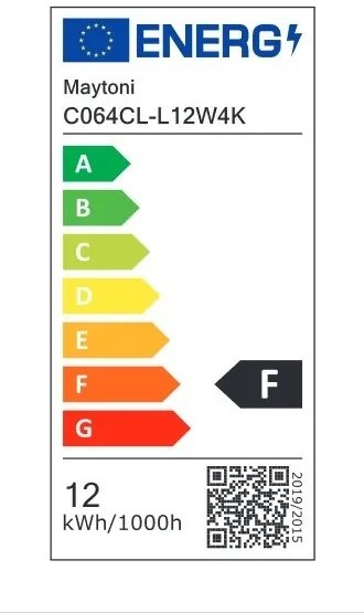 Spot LED aplicat, plafoniera design tehnic Alfa alb 7cm, 4000K