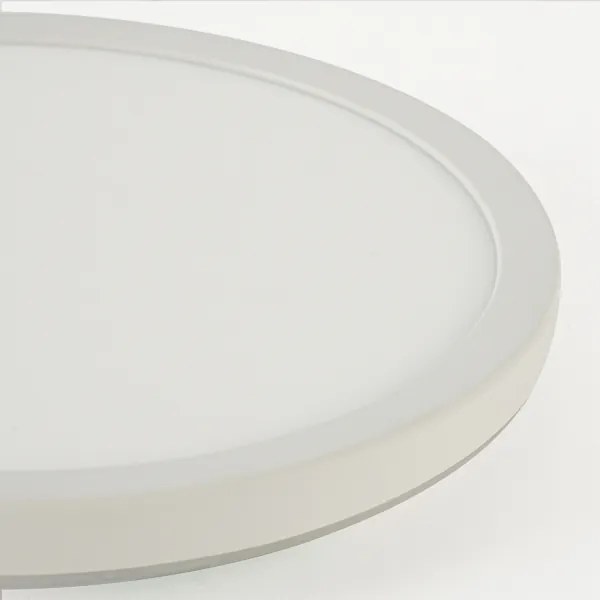 Brilagi - Corp de iluminat LED RGB Ultra Slim, cu dimmer, 18W, 230V, Ø 30 cm, alb + telecomandă