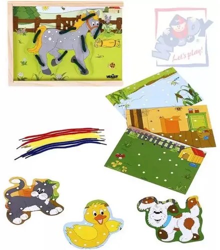 Woody Quilting Box Animale