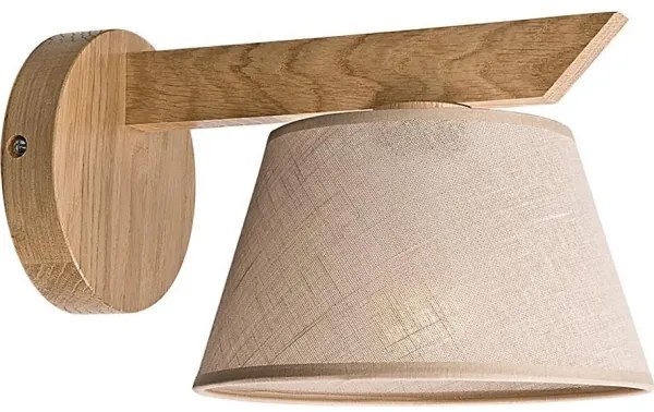 Aplica de perete ANTONIO 1xE14/40W/230V stejar