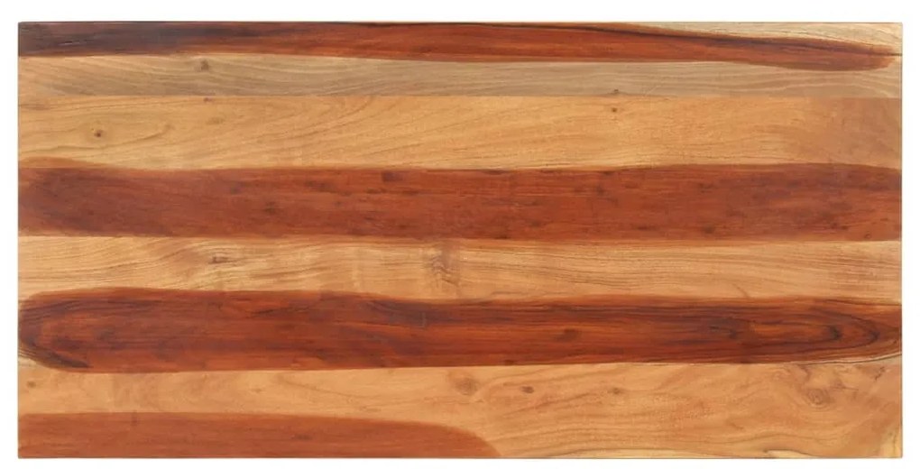 327514 vidaXL Blat de masă, 120x60x(2,5-2,7) cm, lemn masiv acacia