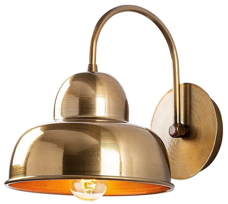 Aplică de perete aurie ø 20 cm Multan – Opviq lights
