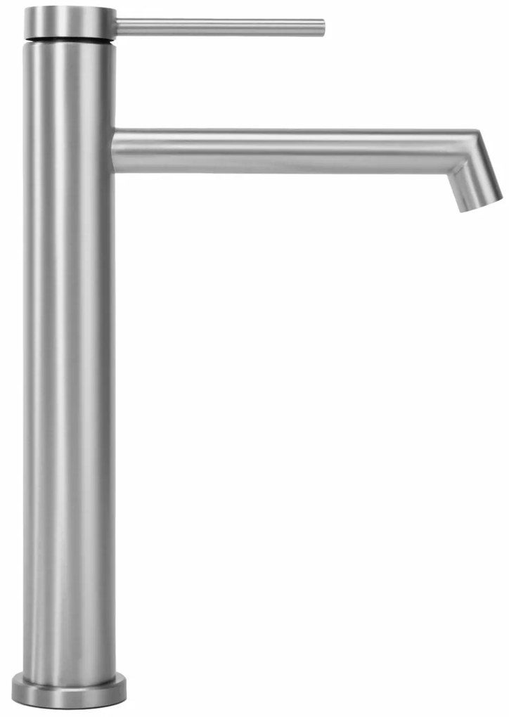 Baterie Foss inalta argintiu periat H29,5 cm