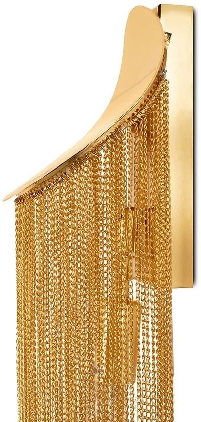 Aplica de perete design modern Chains WL auriu