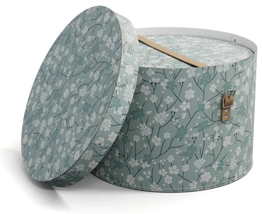 Cutii de depozitare 2 buc. din carton cu capac Rut – Bigso Box of Sweden