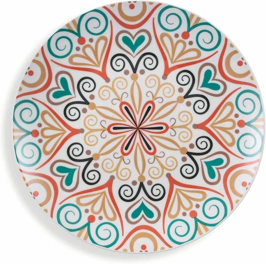 Set veselă din gresie și porțelan 18 piese Villa d'Este Sharm