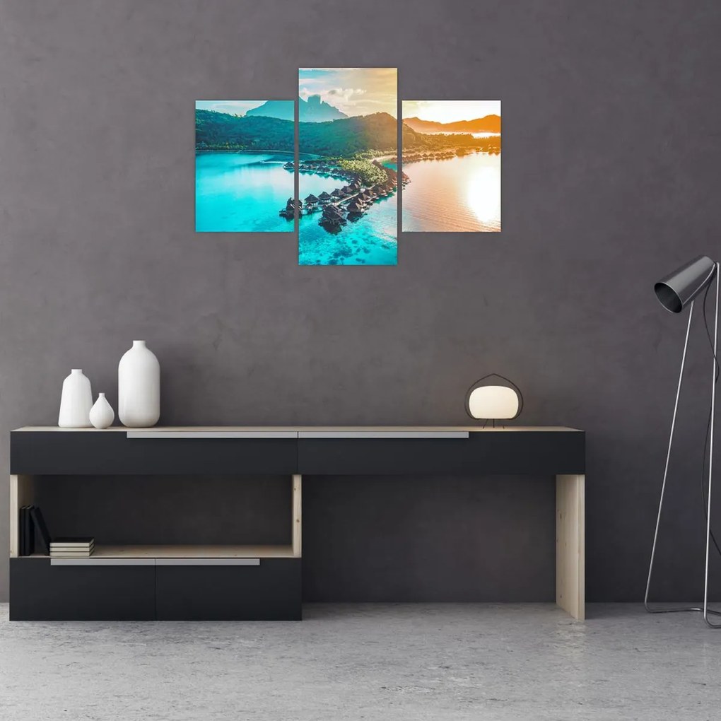 Tablou - Bora Bora (90x60 cm)